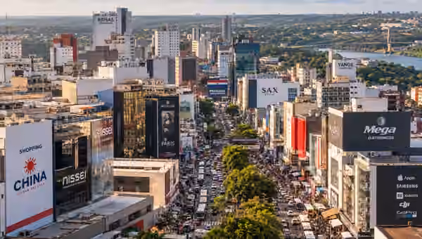 Vista de Ciudad del Este